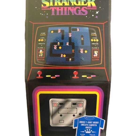 STRANGER THINGS Neon T shirt by Funko NEW - Picture 4 of 5